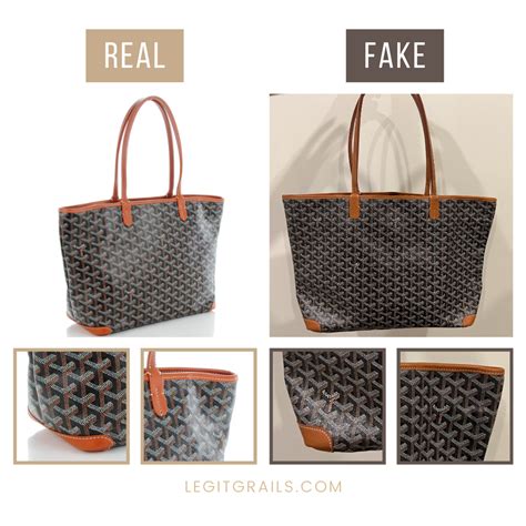 how to spot authentic goyard bag